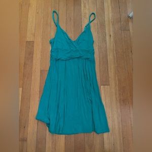 Express Green Flowy Dress
